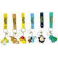 Pokemon Pocket Creatures Keyring Keychain Kids Gift Bag Charm