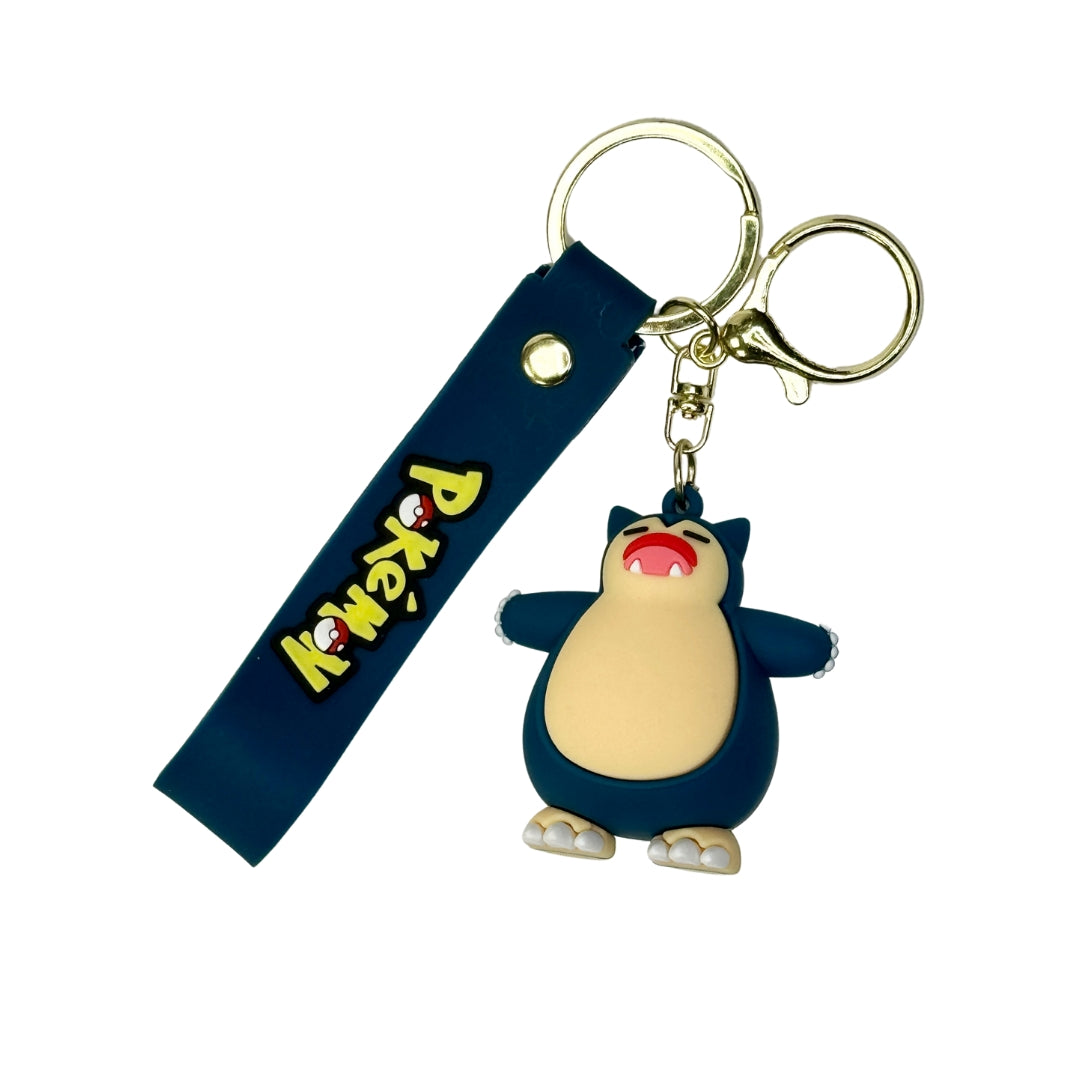 Pokemon Pocket Creatures Keyring Keychain Kids Gift Bag Charm