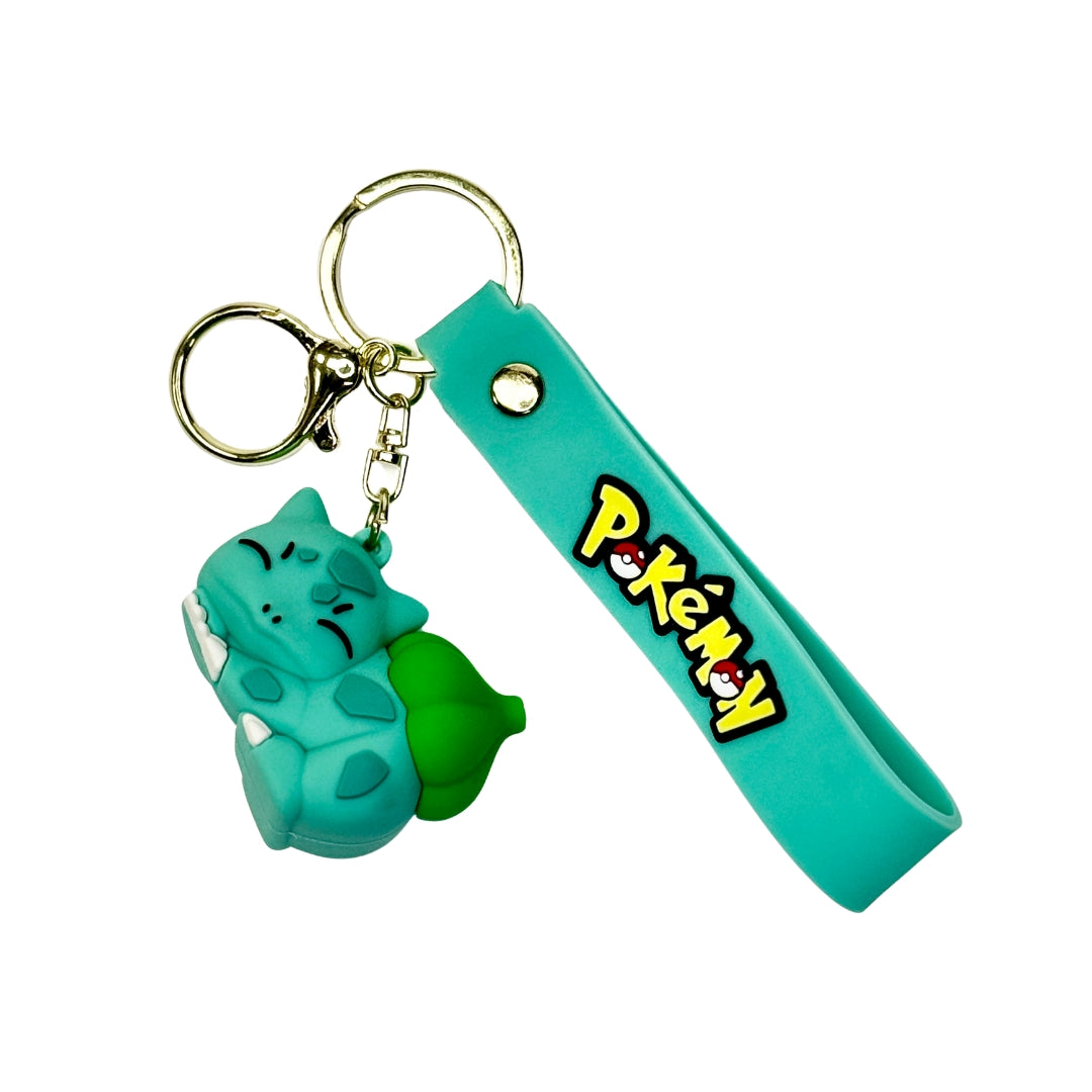 Pokemon Pocket Creatures Keyring Keychain Kids Gift Bag Charm