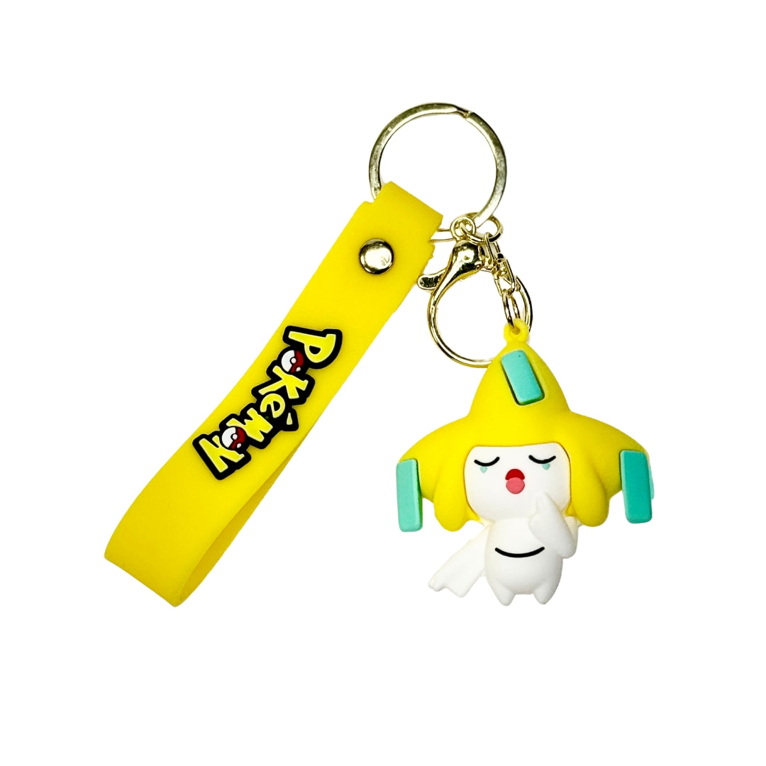 Pokemon Pocket Creatures Keyring Keychain Kids Gift Bag Charm