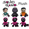 "Squid Game Plush: Now at Uncle Jay's Toy Store!"