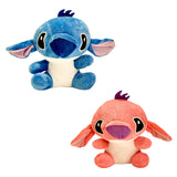 Super Soft 18cm Blue and Pink Plush Toys