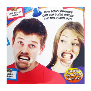 Funny Family Board Game Speak Talk Out Loud With Mouthpiece