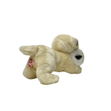 Adorable Plush Puppy Toy Holding a Roll - Cuddly Companion for Kids