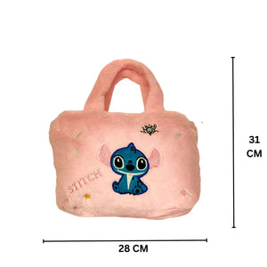 Cute Plush Character Shoulder Bags – Soft and Adorable Cartoon Handbags for All Ages