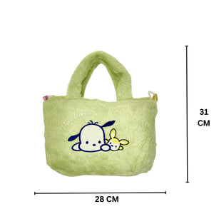 Cute Plush Character Shoulder Bags – Soft and Adorable Cartoon Handbags for All Ages