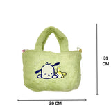 Cute Plush Character Shoulder Bags – Soft and Adorable Cartoon Handbags for All Ages