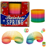 Retro Toys 7.5cm Rainbow Spring - Classic Fun for All Ages