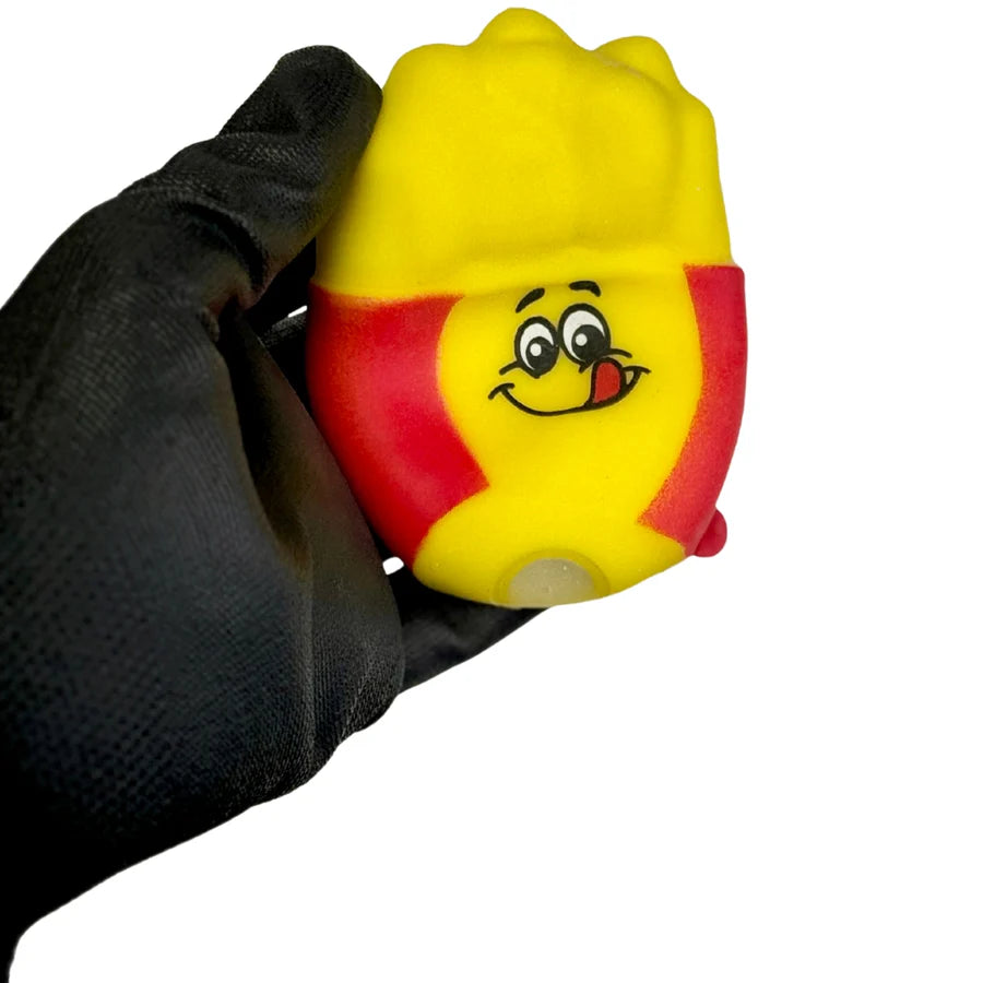 Smiling Fries Heavy Sand Toy - Cute and Durable Stress Reliever