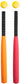 24inch Baseball Bat With Ball