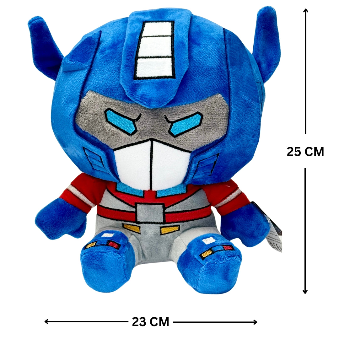 Robot Heroes Plush Toy Collection - Megatron, Optimus Prime, Bumblebee, and Soundwave