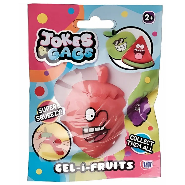 Jokes & Gags Gel-I-Fruits Strawberry - Squishy Sensory Toy for Kids