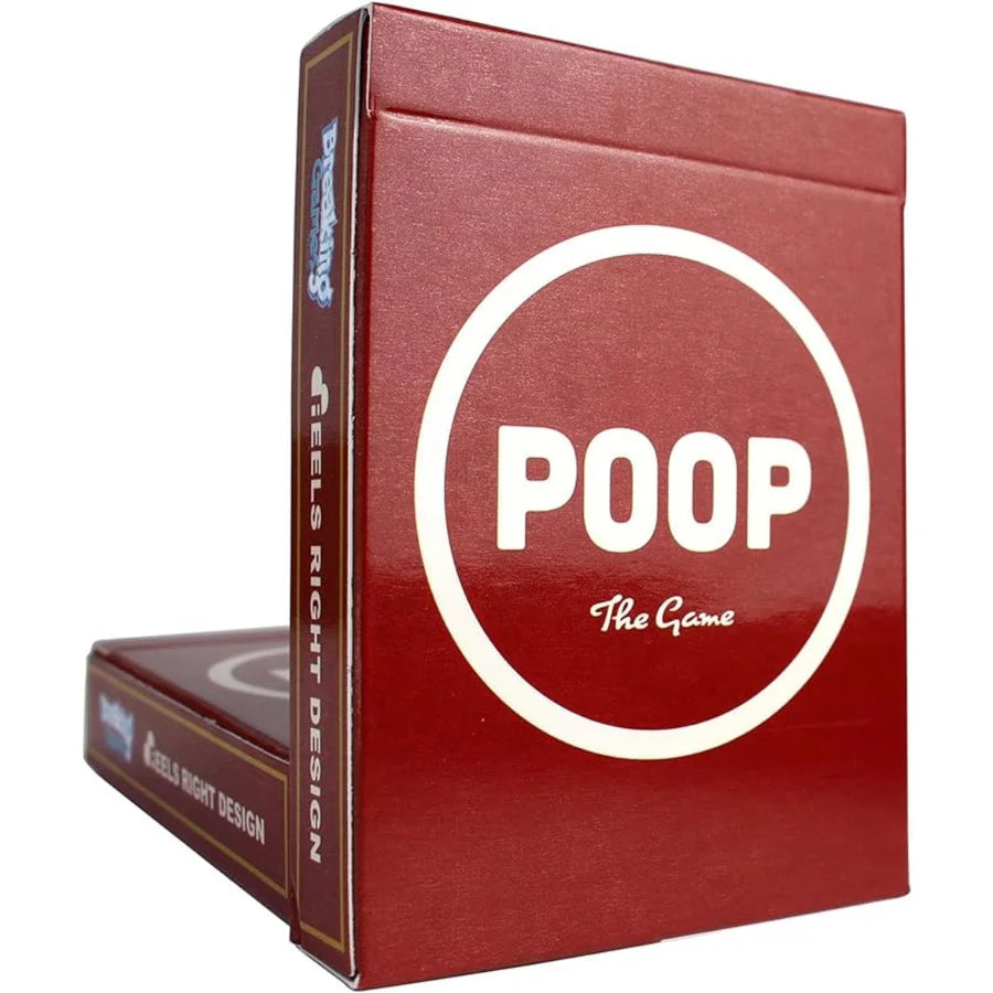 Poop The Game - Hilarious and Family-Friendly Card Game for Kids Ages 6 and Up - Perfect for Game Night and Parties - 2-5 Players