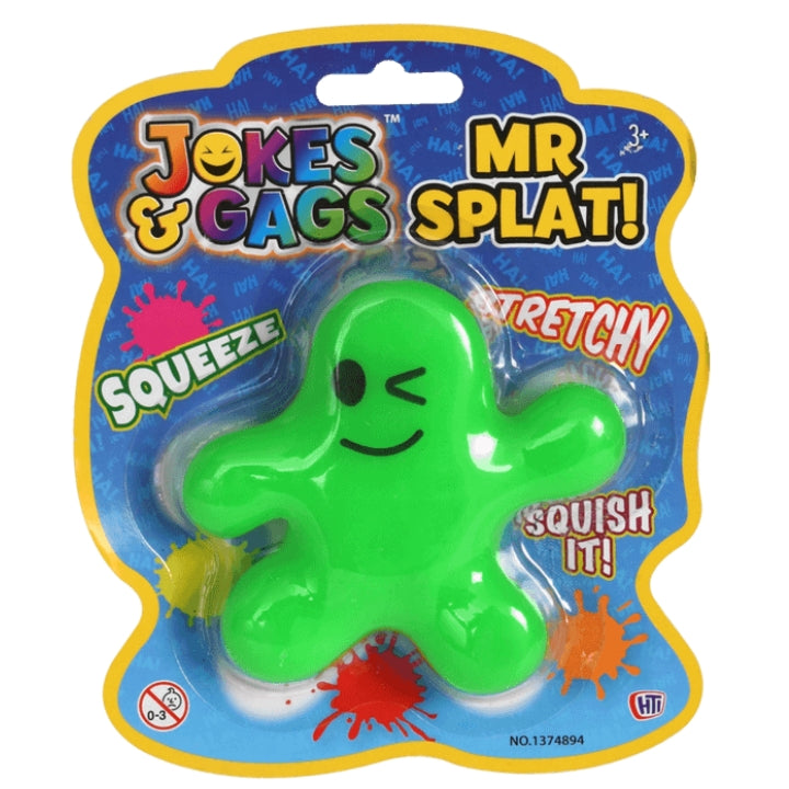 Meet Mr Splat! - 9cm Squeezy Squishy Toy for Kids