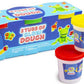 3 Large Tubs Of Glow In The Dark Dough 112 Gms