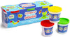 3 Large Tubs Of Glow In The Dark Dough 112 Gms