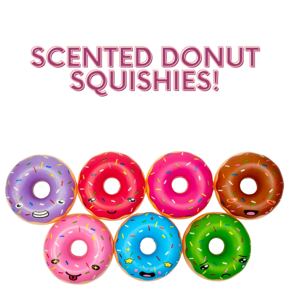 Sweet Stress Relief Delightful Scented Donut Squishies! Toy