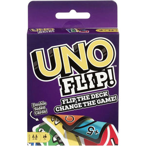 "Family Fun with Mattel Games UNO! Find it at Uncle Jay's!"