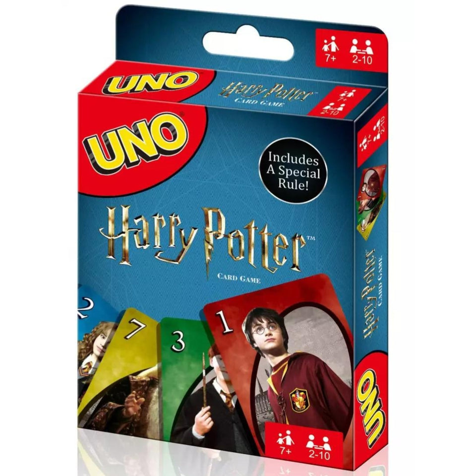 "Family Fun with Mattel Games UNO! Find it at Uncle Jay's!"