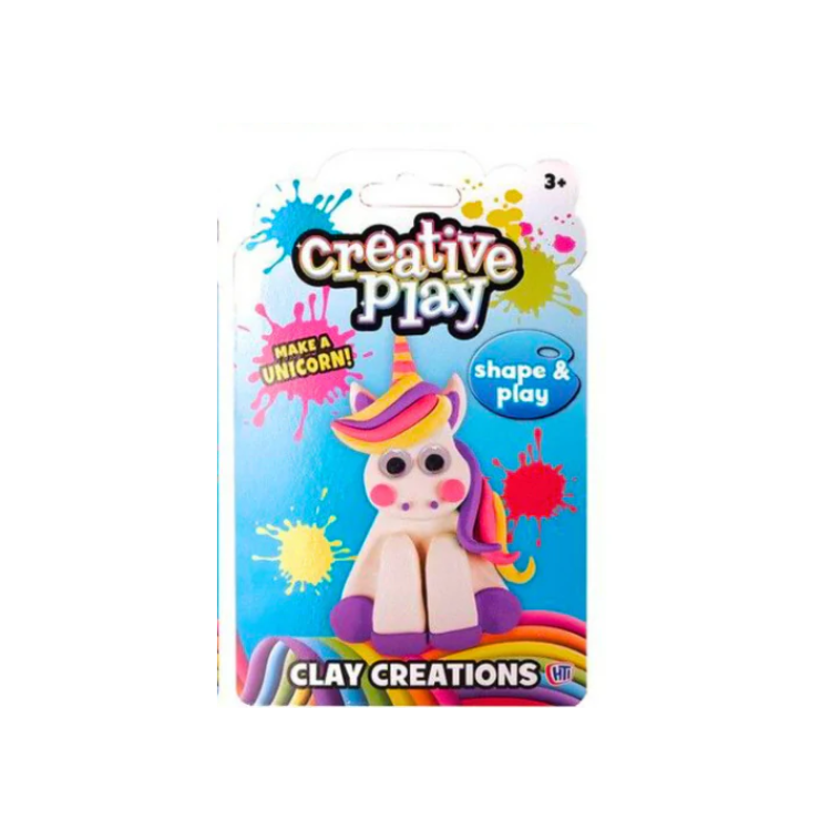 Creative Play – Clay Creations Set 🐾🦄 Let Their Imagination Take Shape!