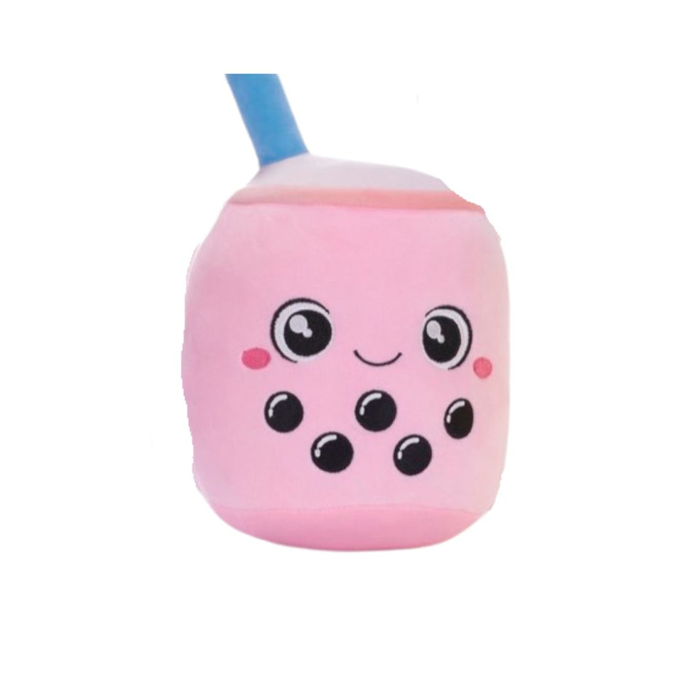 "Dive into sweetness with Bubble Tea Plush Toys! Collect all six vibrant colours