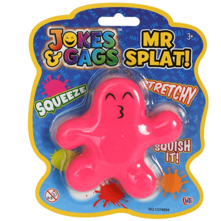 Meet Mr Splat! - 9cm Squeezy Squishy Toy for Kids