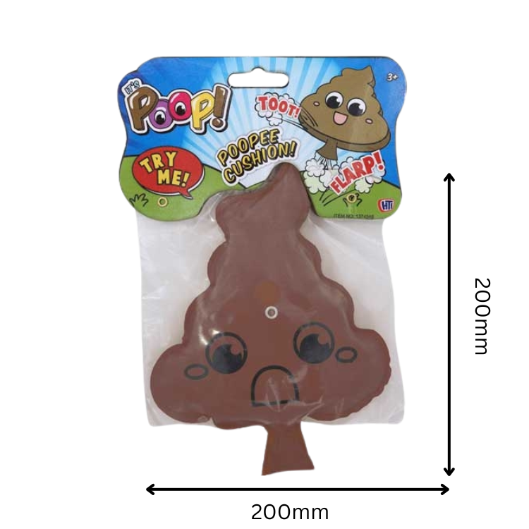 Poop! Poopie Cushion - Gag gift - Poop Emoji shape!