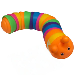 Fidget Caterpillar - 18.5cm Stretchy Rainbow Toy for Kids