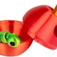 3D Printed Apple And Caterpillar Assorted