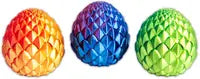 3D Printed Mini Animal Egg Assorted