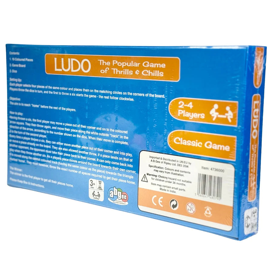 Classic Toys - Board Game LUDO for 2-4 players