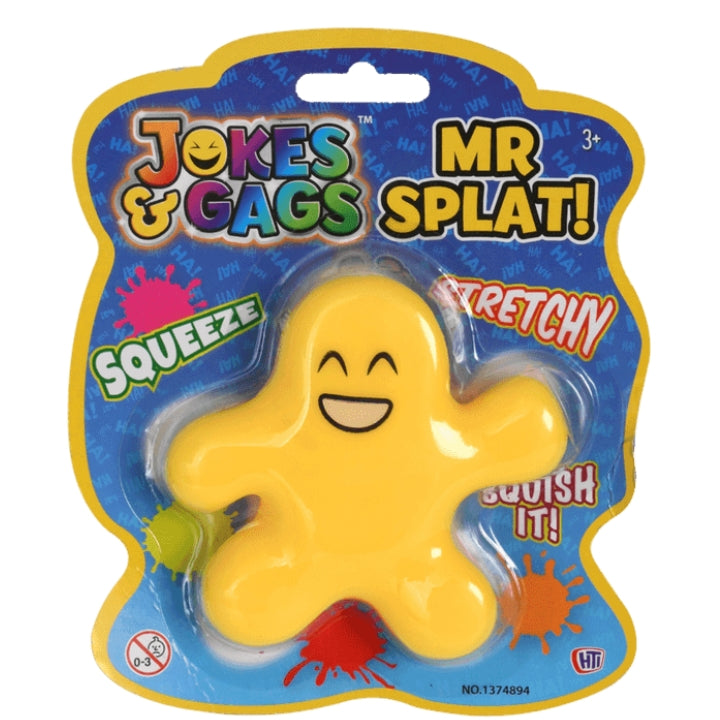 Meet Mr Splat! - 9cm Squeezy Squishy Toy for Kids