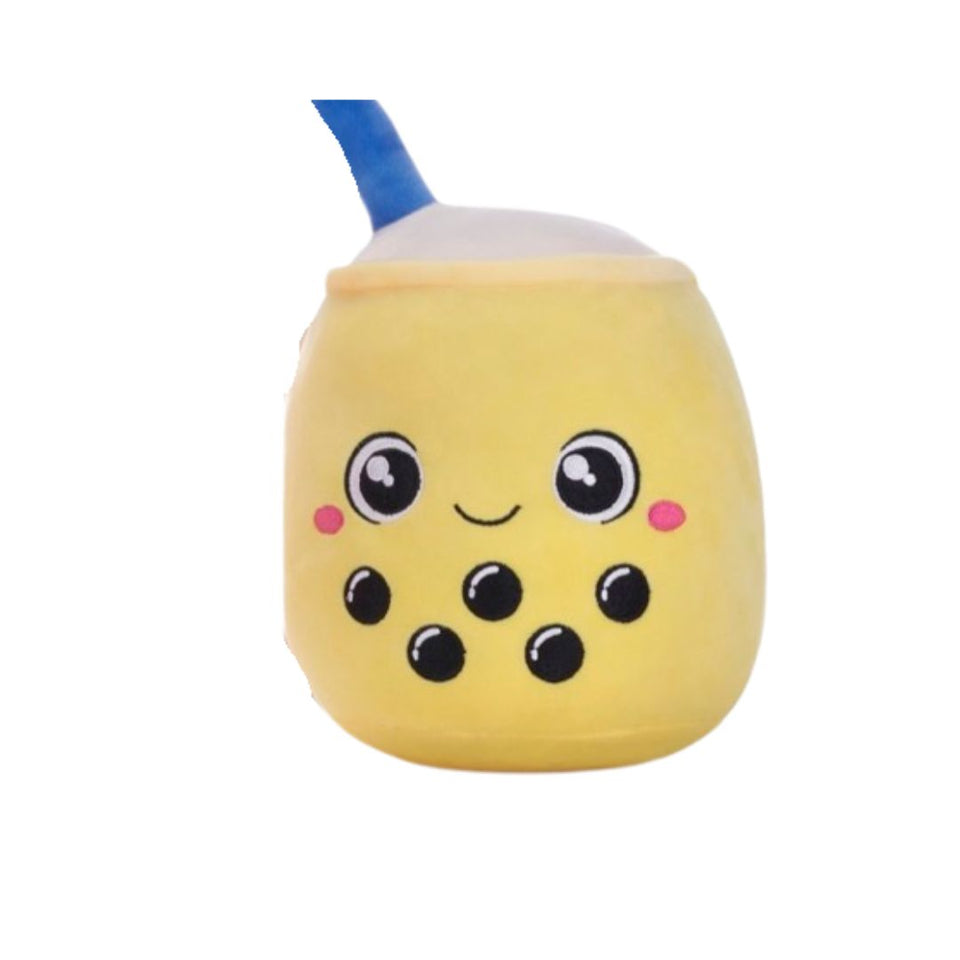 "Dive into sweetness with Bubble Tea Plush Toys! Collect all six vibrant colours