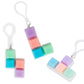 Fidget Keyboard Keychain Keyring - Fun Toy for Kids