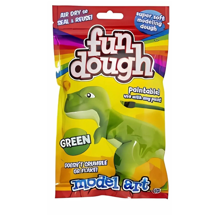 Fun Dough Model Art Mini Dough Set - 6 Assorted Colors, 23 x 14 x 2.5 cm, Ages 3+