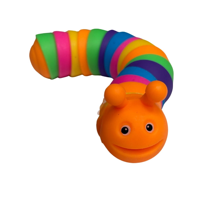 Fidget Caterpillar - 18.5cm Stretchy Rainbow Toy for Kids