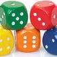 5 Dice Wooden