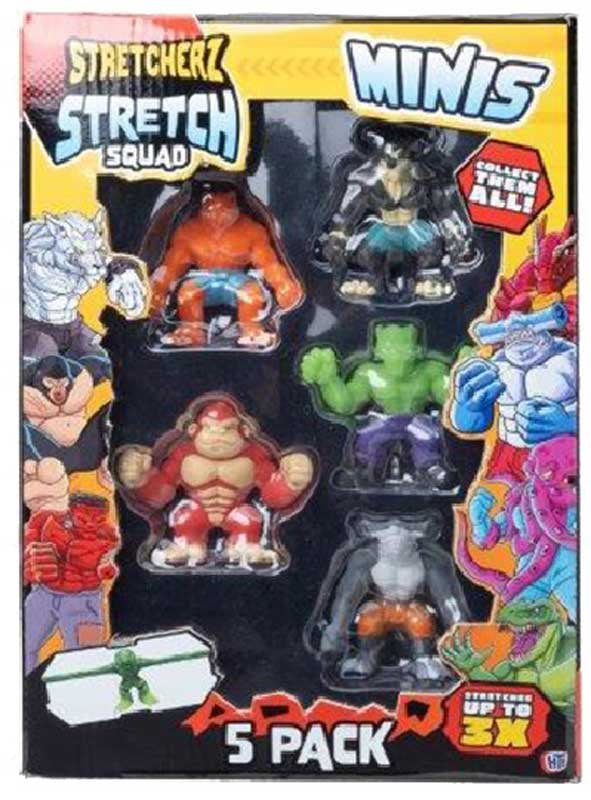 5 Pack Stretch Squad Minis Assorted