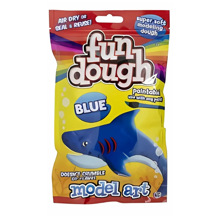 Fun Dough Model Art Mini Dough Set - 6 Assorted Colors, 23 x 14 x 2.5 cm, Ages 3+