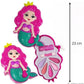 Fantasy Gloss Makeup Kit for Kids - Flamingo, Mermaid, Unicorn Assorted Designs, 23.5 cm