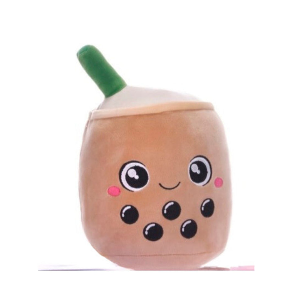 "Dive into sweetness with Bubble Tea Plush Toys! Collect all six vibrant colours