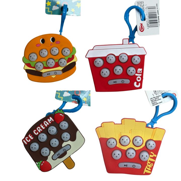 Pulse React - Quick Reaction Game Toy in Burger, Chips, Ice Cream, Cola Fun