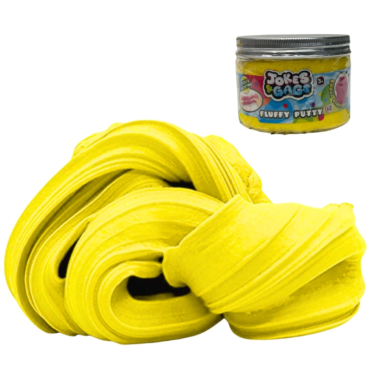 Fluffy Putty Sooooo Stretchy – Green, Blue, Pink, Yellow Fun Toy