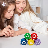 Squid Game Traditional Play Game, Gonggi Jack Stone Pebbles Set Stress Relief Hand Eye Coordination Training Toy Gonggi Jack Stone Pebble Game Suitable For Family Gatherings