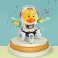 Dancing Space Duck, Electric Dancing Robot, Six-claw, Light Music, White