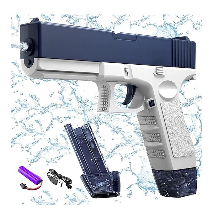 Gun Toys Electric Water Gun Toys Bursts Children's High-pressure Strong Charging Energy Water Automatic Water Spray Children's Toy Guns