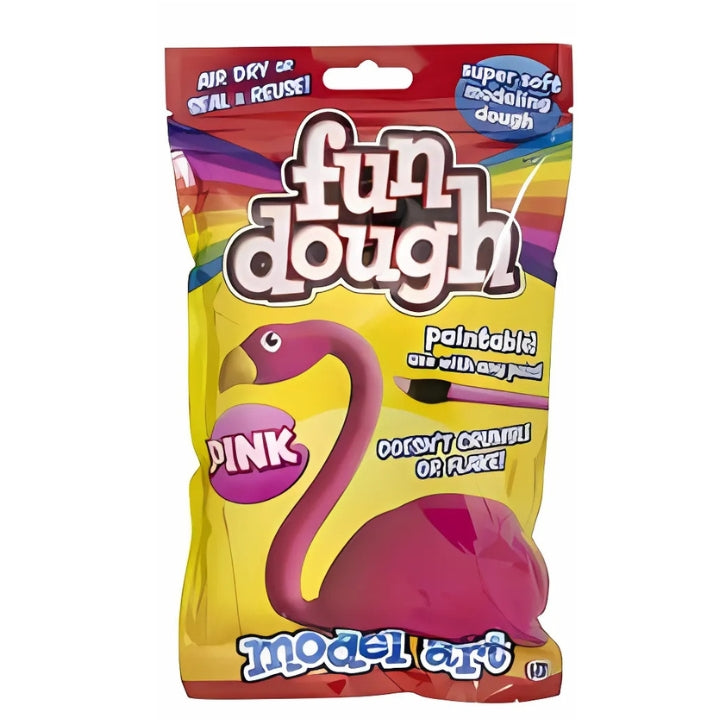 Fun Dough Model Art Mini Dough Set - 6 Assorted Colors, 23 x 14 x 2.5 cm, Ages 3+
