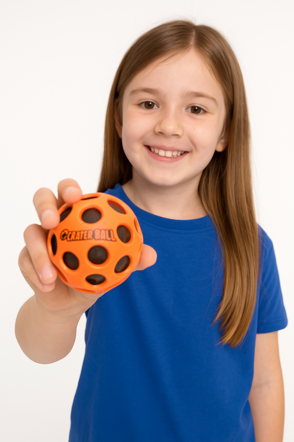 Crater Ball Xtreme Fidget Bounce Ball - Fun 6.5cm Toy in Random Color