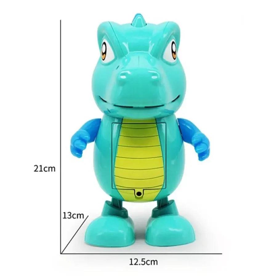 Electronic Music and Dance Dinosaur Robot Toy With Flashing lights Toys For Kids