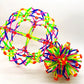 Expandable Breathing Ball, Multi Coloured Plastic Expanding Magic Ball Toys